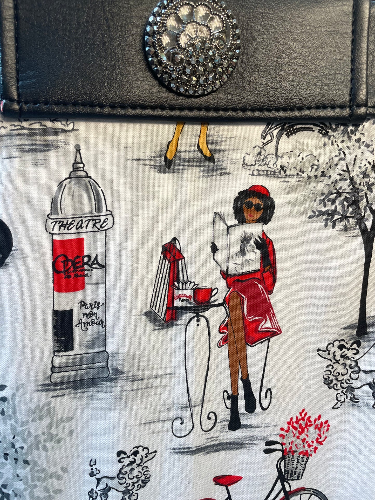 Voila Francais rolling walker wrap - *Shipping included