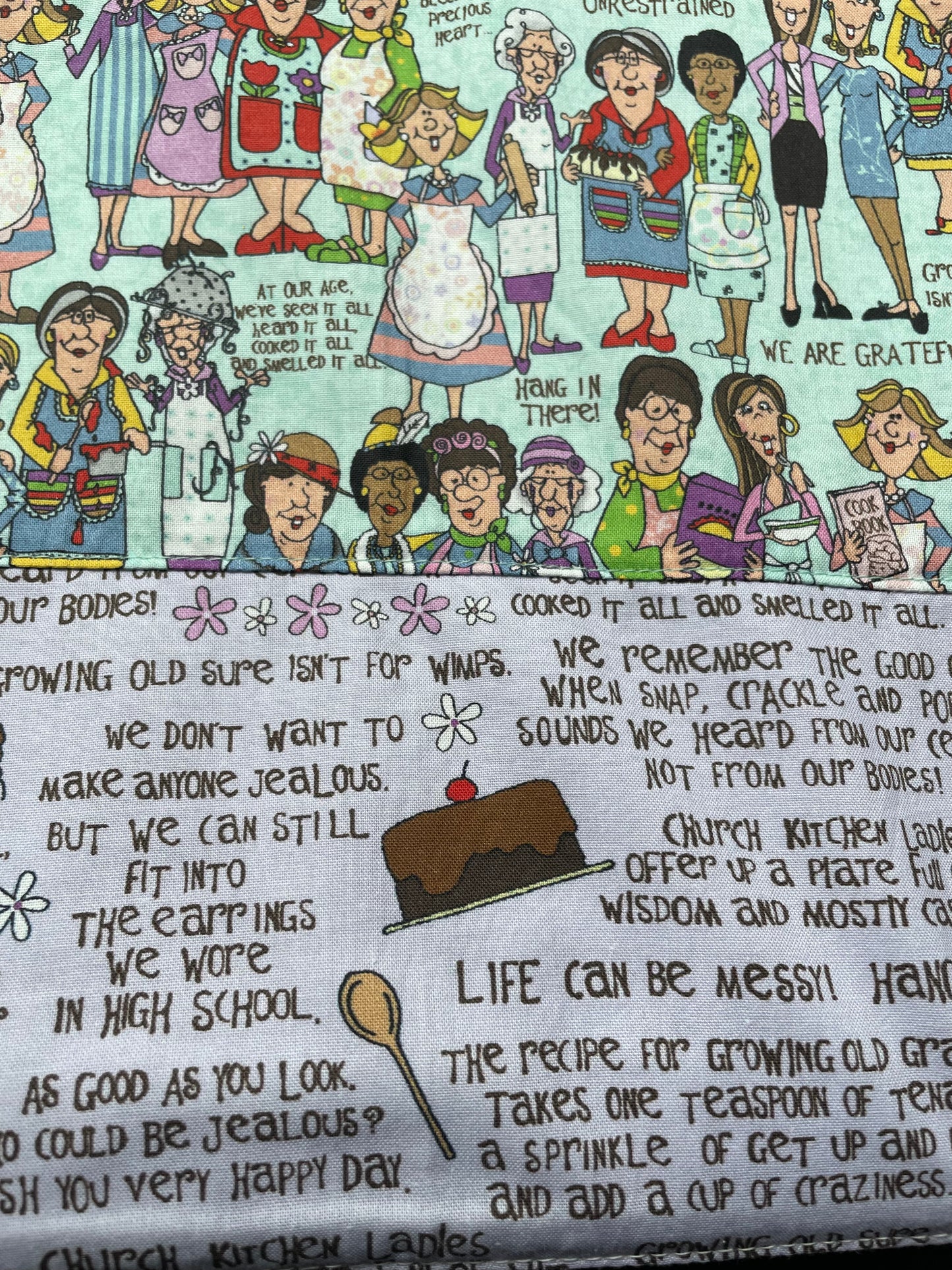 Wise Women fun rollator walker cover *Shipping included