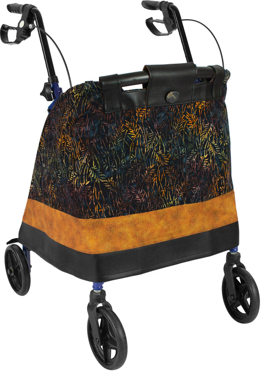 Beautiful Batik dressy rolling walker cover *Shipping included