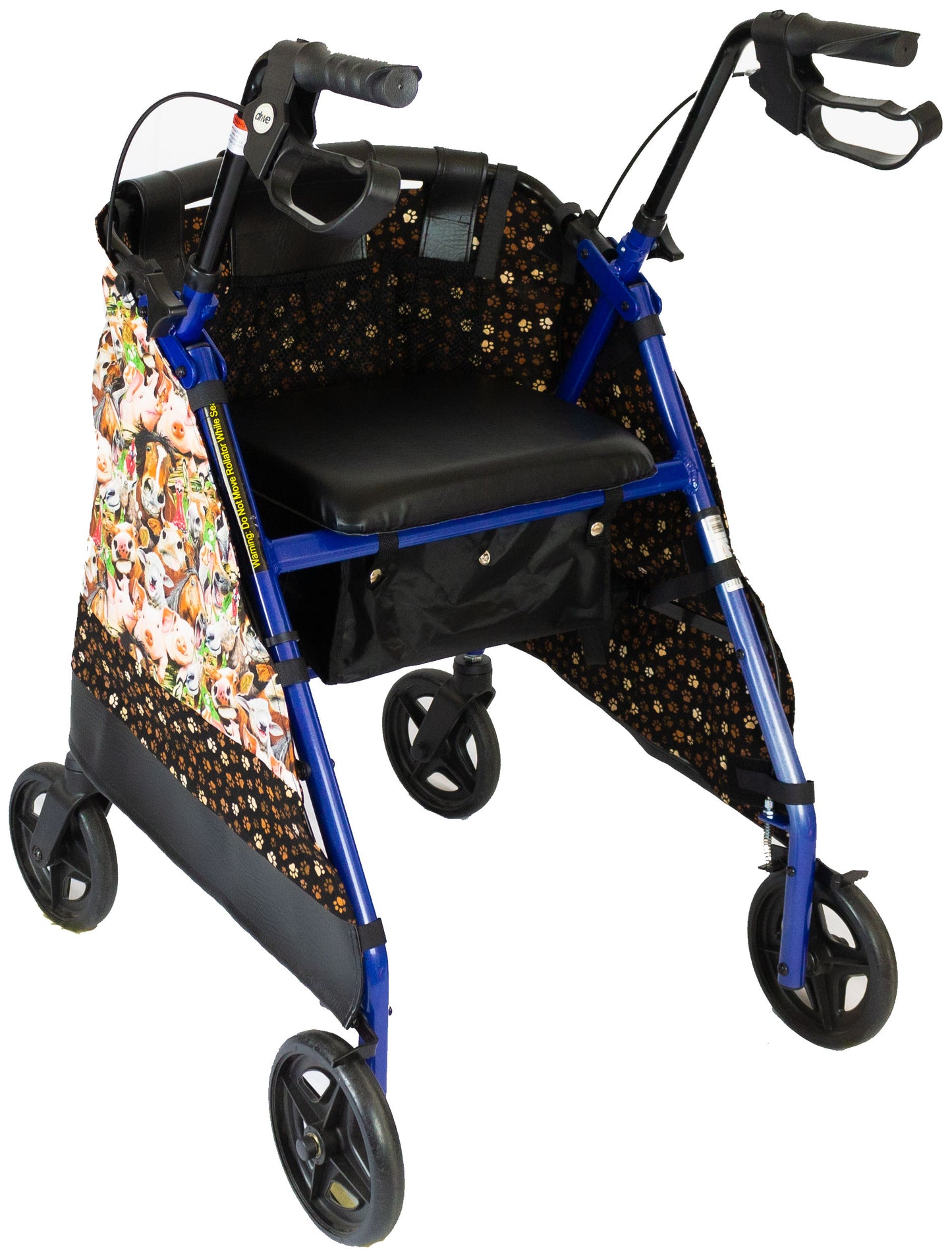 Farm Animal Selfies fun rollator walker cover *Shipping included