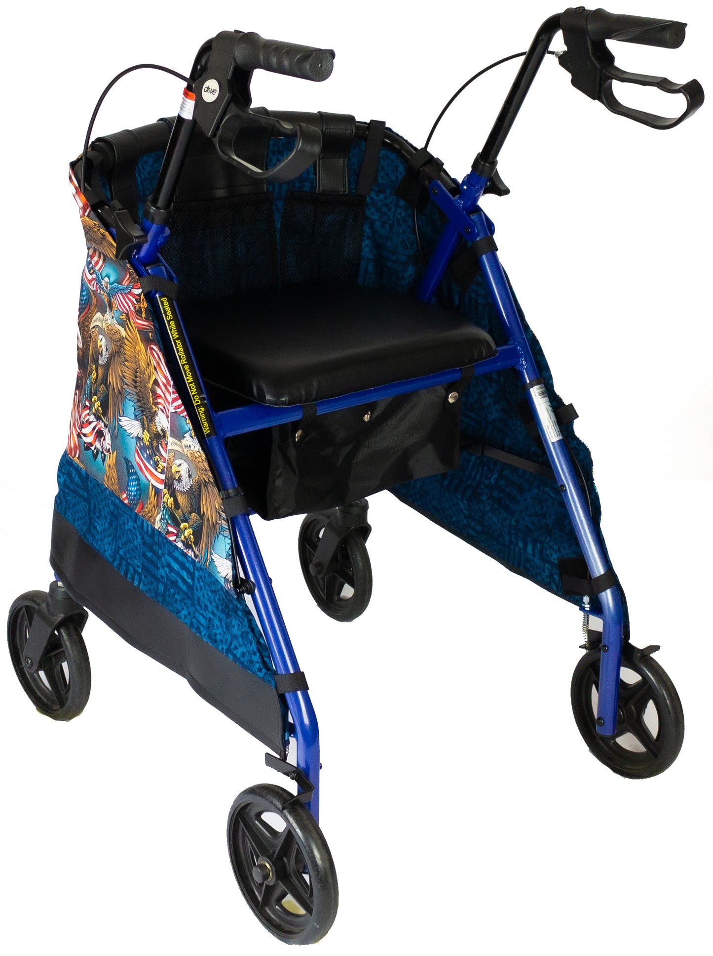 Fearless Eagles patriotic rolling walker wrap *Shipping included