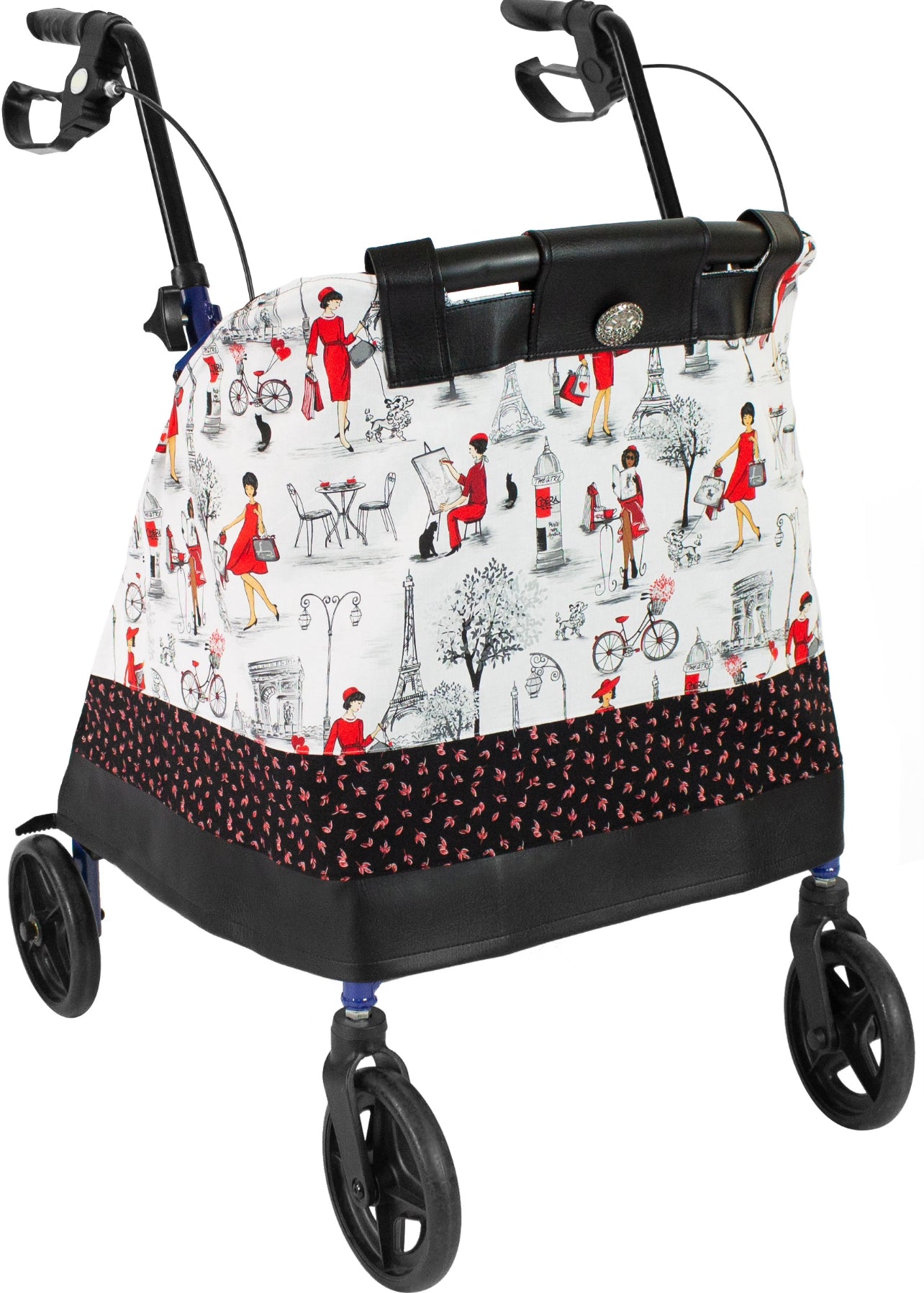 Voila Francais rolling walker wrap - *Shipping included