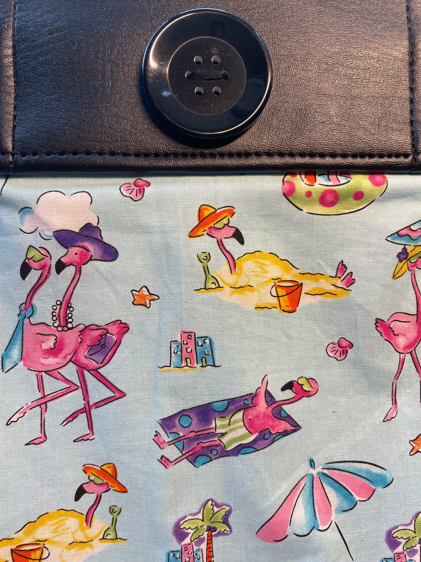 BEACH FLAMINGOES - *Shipping included in price