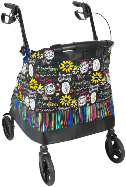 DAISY SUNSHINE-colorful striped lining - *Shipping included in price